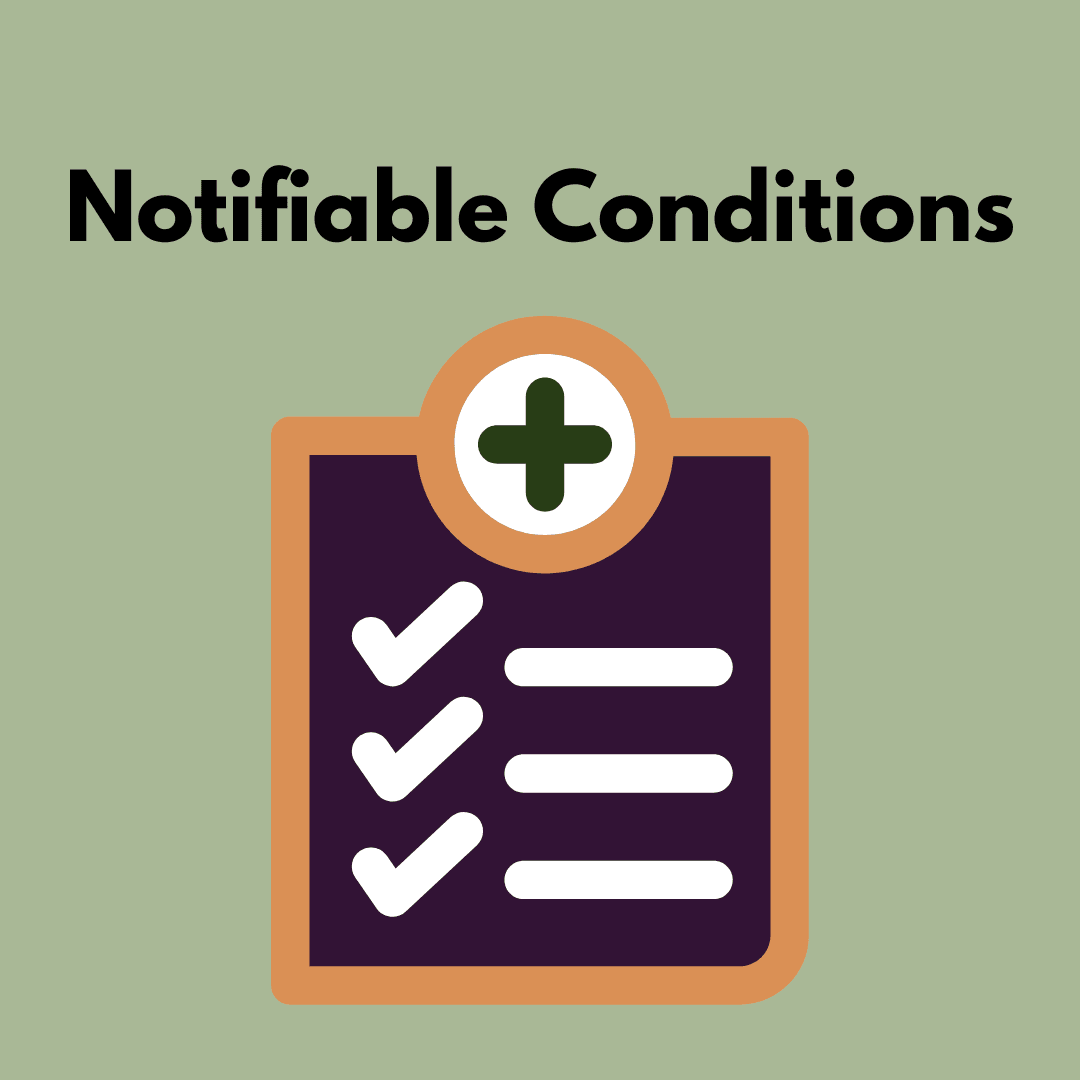 Notifiable Conditions Link