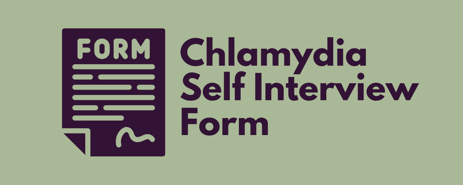 Chlamydia Self Interview Form