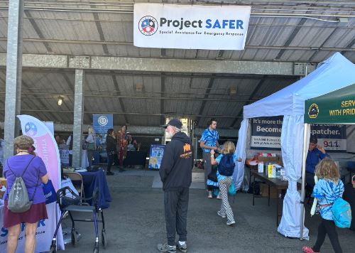 Clallam County Fair Project SAFER booth