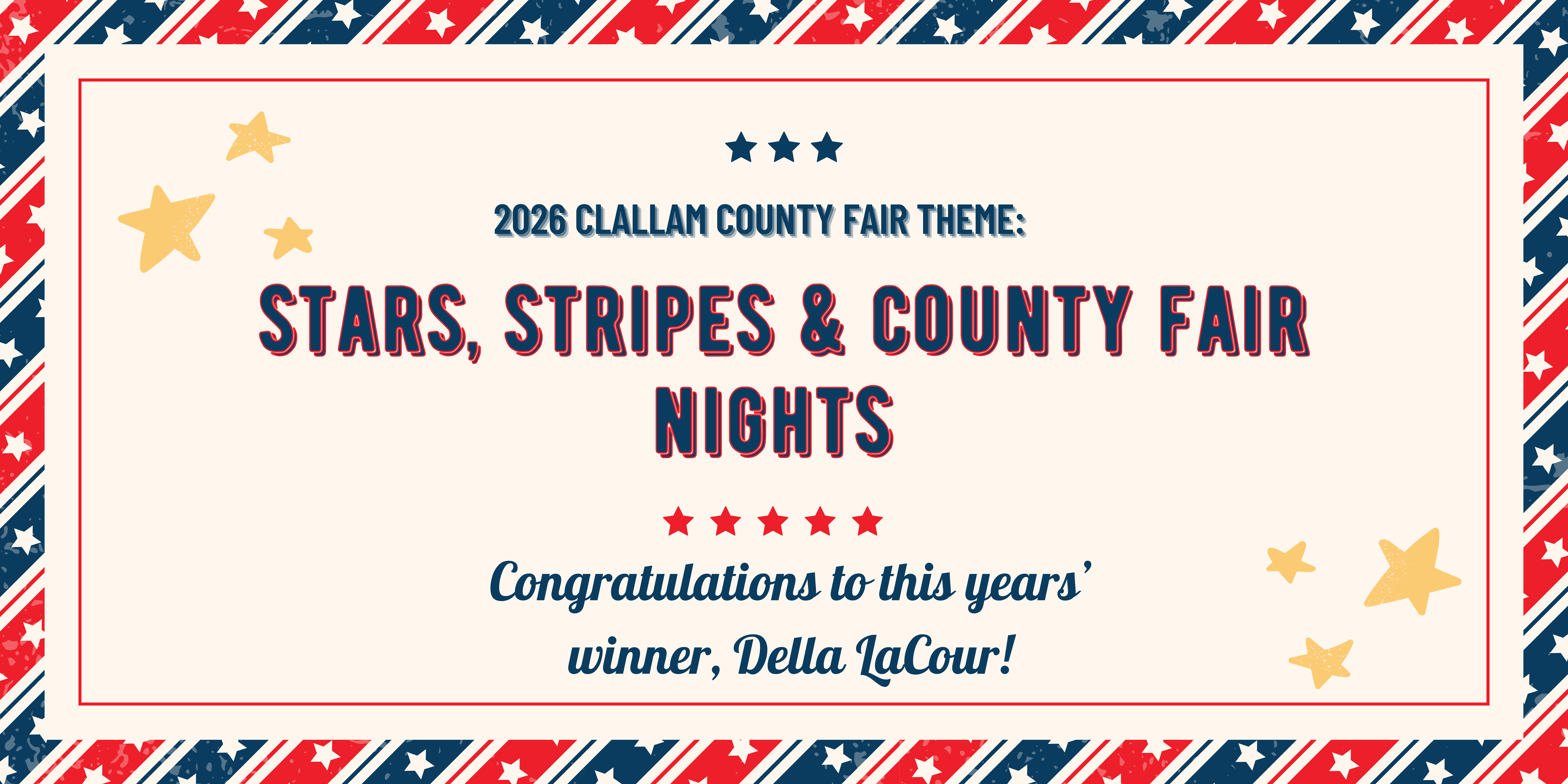 2026 Clallam County Fair Theme