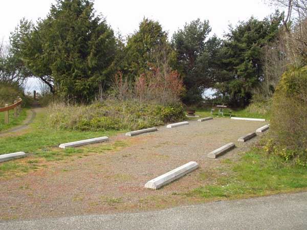 Dungeness Recreation Area Campsite for Site 10