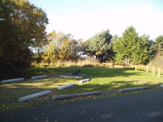 Dungeness Recreation Area Campsite for Site 12