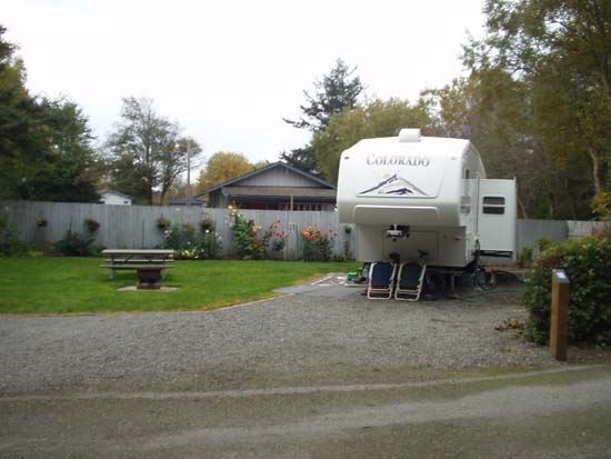 Dungeness Recreation Area Campsite for Site 18