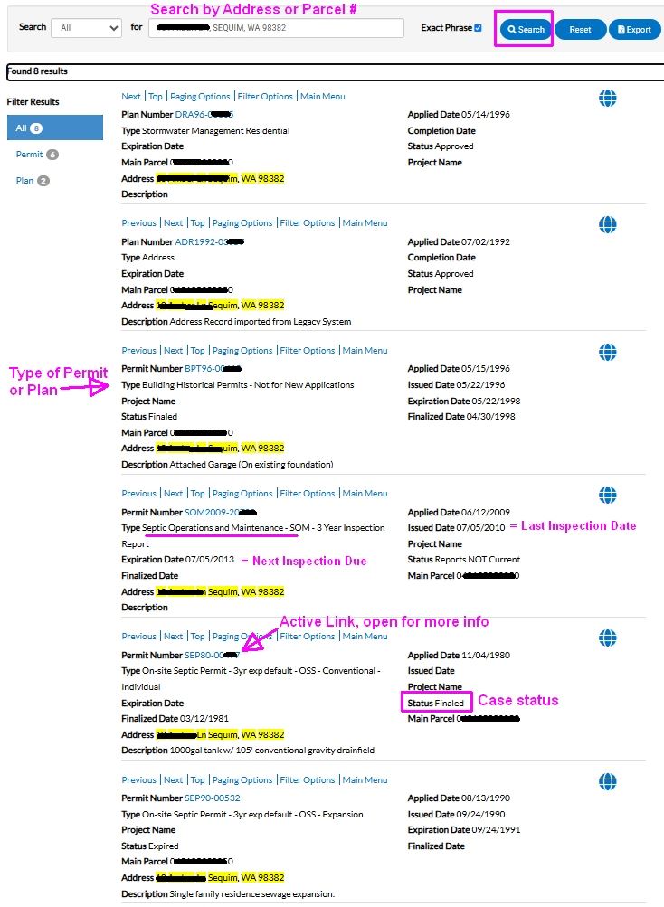 Image of Searching by Address or Parcel in CSS