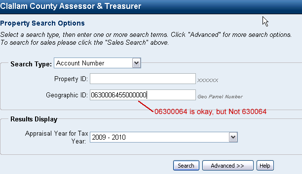 Geographic ID Example