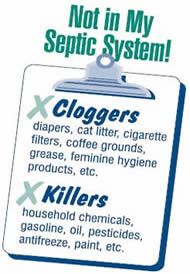 Not in My Septic System
