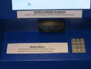 Cobra Cashier Kiosk Close up of the Control Panel